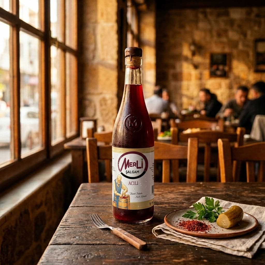 Merli Premium Doğal Şalgam Suyu - Konya Ereğli Tescilli Mor Havuç